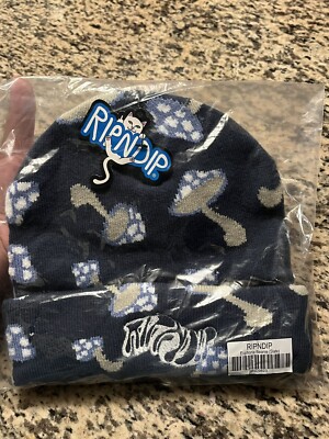 RIPNDIP Euphoria Beanie (Slate) SOLD OUT IN STORE AND ONLINE
