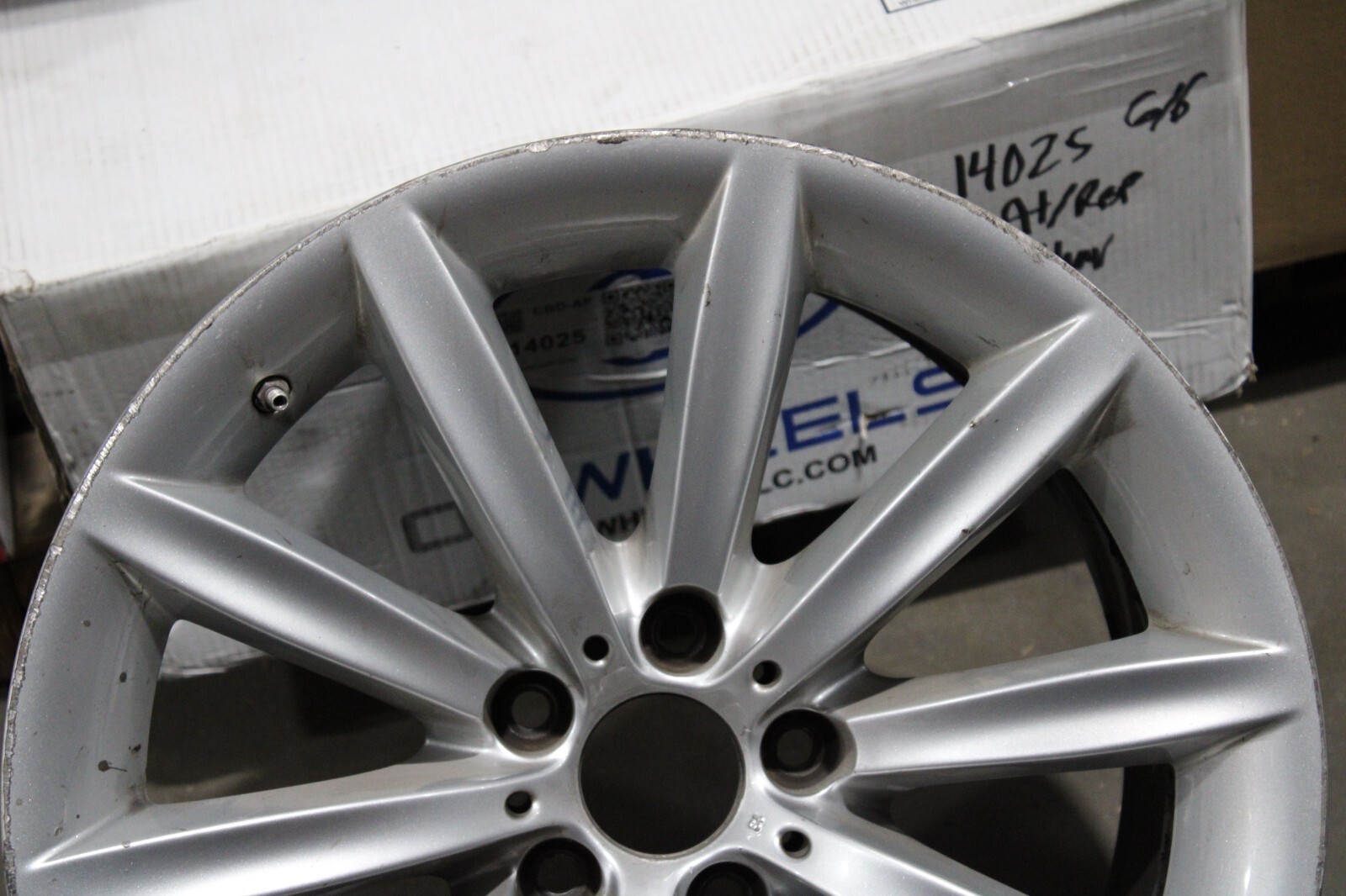 06 07 08 BMW 750i 760i OEM Wheel Rim Silver 19x10 71163 