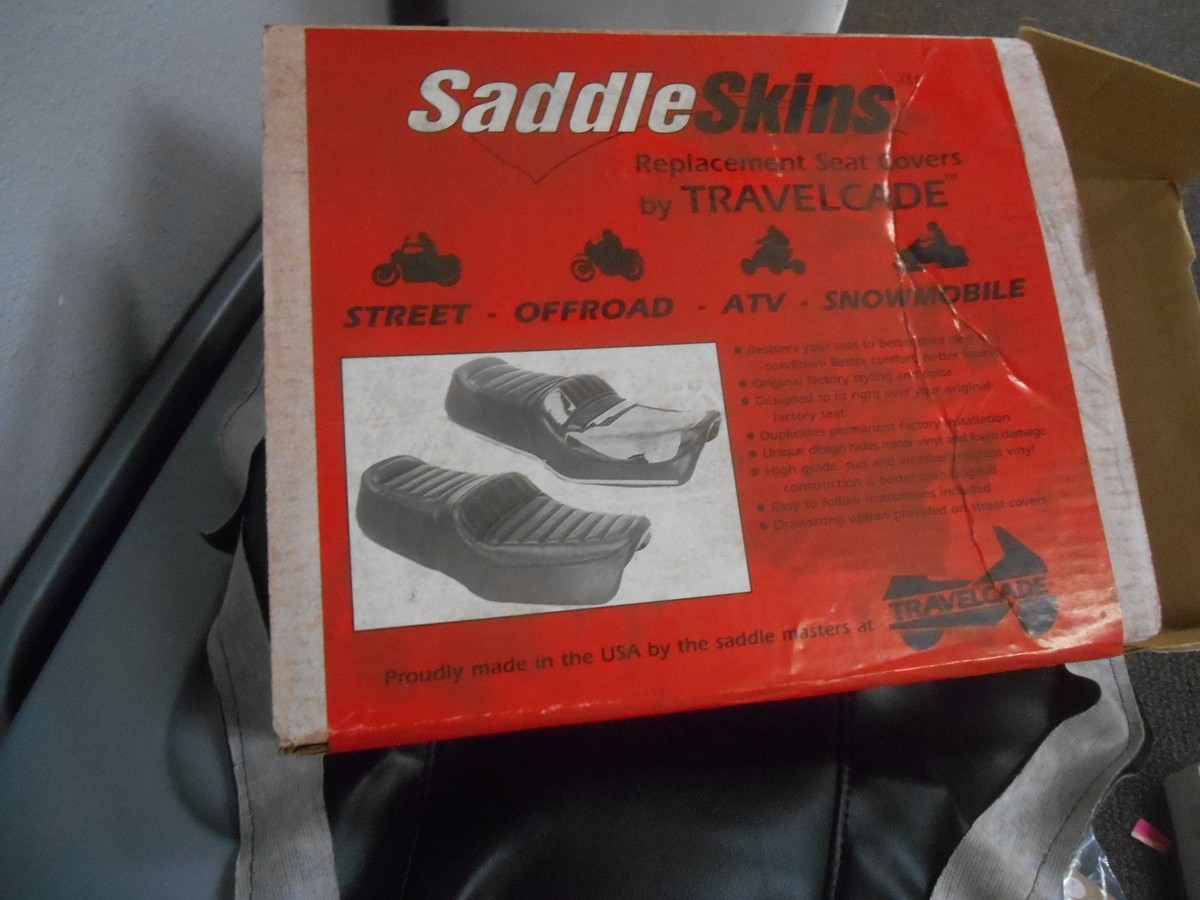 し*い様 トミー・エドマン 25 おまけ付 NOS Honda Saddlemen Travelcade SaddleSkin Black Seat Cover 85-87