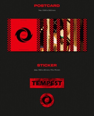 TEMPEST IT'S ME, IT'S WE 1st Mini Album LP Ver LP+Buch+8 Karte+2