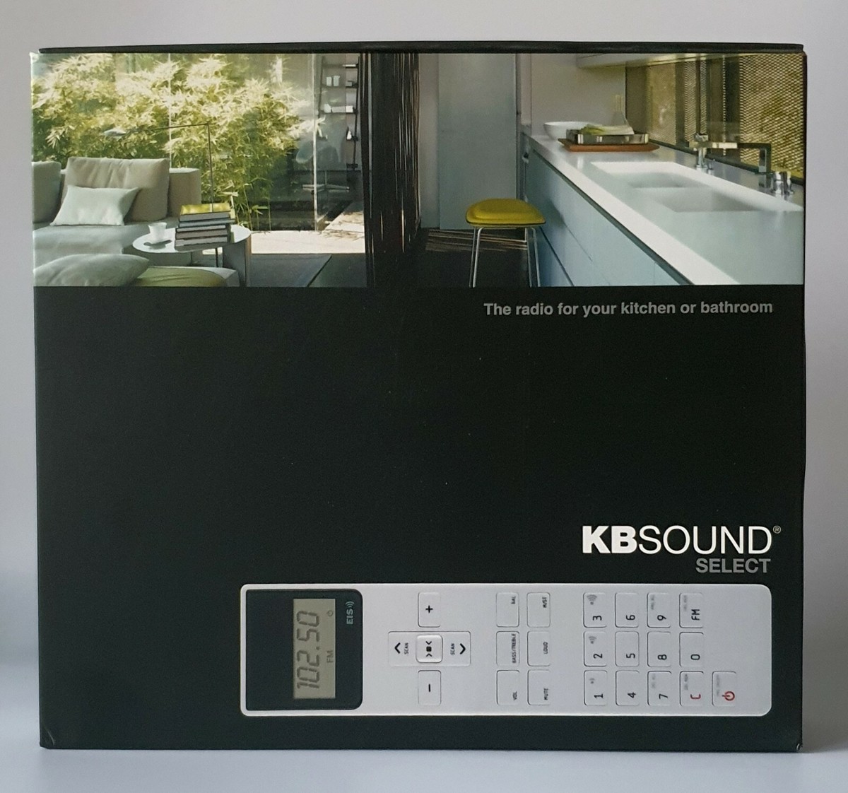 KB Sound Select FM RADIO White Ceiling Speakers with Remote for