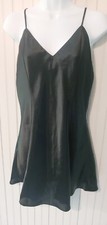 Fredericks of Hollywood Lingerie Chemise Slip Silky Shiny Satin Like Medium