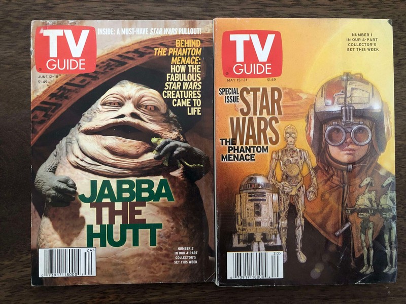 STAR WARS: The Phantom Menace TV Guide Special Issues (1999) - Anakin Jabba