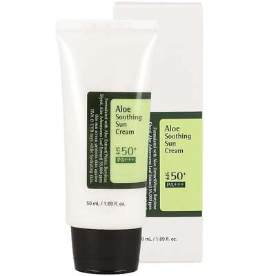 Cosrx Aloe Soothing Sun Cream SPF50+ 50ml 1.69oz exp 2025.08.17