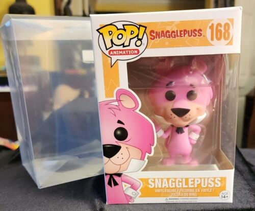 Vaulted Funko Pop! Hanna-Barbera Snagglepuss #168 WB Vinyl Figure + Protector