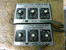 2 Sencore BE156 Align-O-Pak 7 in 1 Bias Power Supply --USA Made