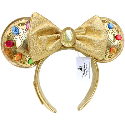 Disney-Parks Mickey Mouse Marvel Infinity Stones Loungefly Minnie Ears Headband