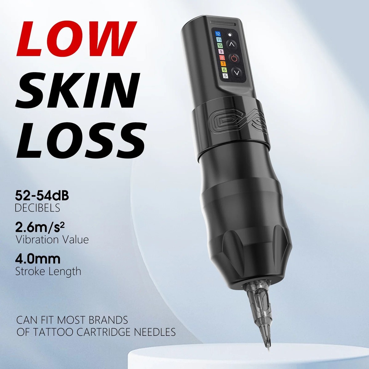 A-6/ 新品未使用 XNET EXOtattoomachine ful set XNET EXO Wireless Tattoo Machine Kit with 10 Tattoo Ink 2400mAh