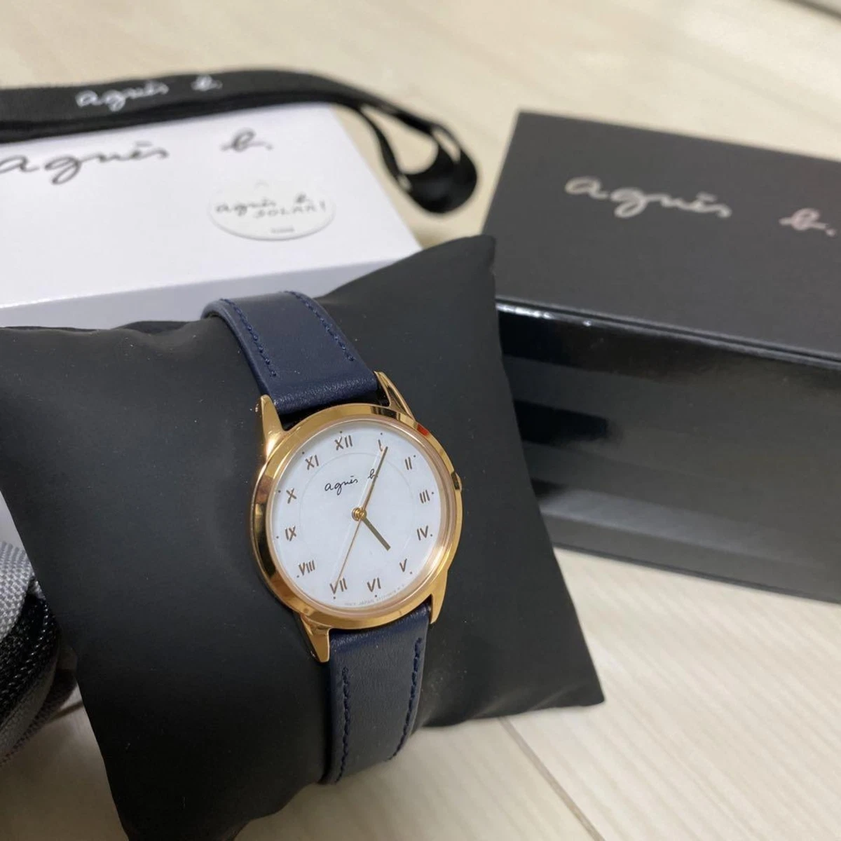 Agnes b Solar Stainless steel FBSD940 Wrist Watch | eBay