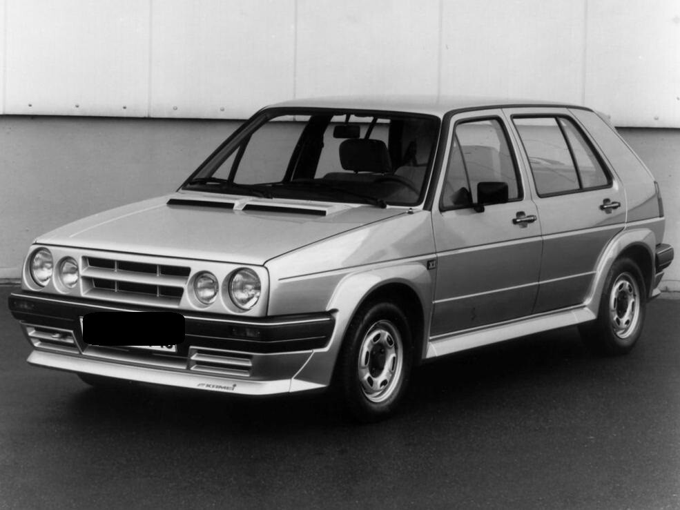 VW Volkswagen Golf 2 Rabbit MK2 5 doors Kamei look full body kit