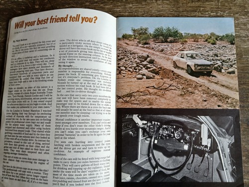 World Cup Rally programme 1970. Daily Mirror World Cup Rally. - Picture 5 of 16