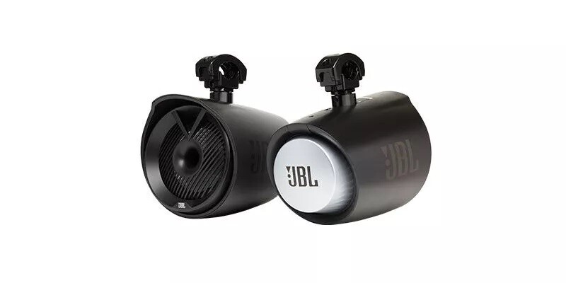 JBL MT8HLB 8" Enclosed 2-Way Tower Speaker with Tweeter & RG