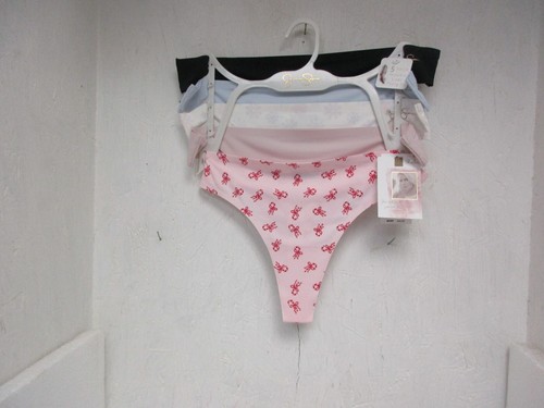 Jessica Simpson Thong Fit Panties Multi Pack 5 Pairs Size Medium New