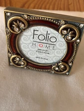 Genuine  Austrian Crystal Folio Home Mini Picture Frame - 1.65 in.