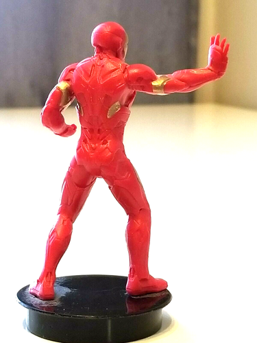 Marvel Snapco Red Skull Plastic Figure Rare Drink Topper - Picture 4 of 8