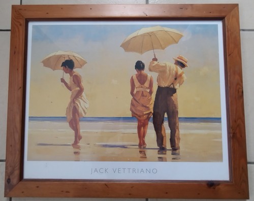 Jack Vettriano "MAD DOGS" Print And Frame Plus Claudio Ancelotti Print "Cocco".
