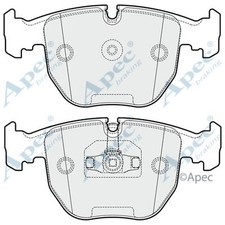 Brake Pads Set For Rolls-Royce Wraith V12 Rear Apec Red