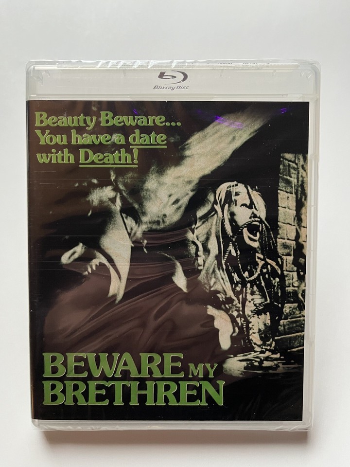 Beware My Brethren Vinegar Syndrome Region Free Bluray DVD W/ Slip OOP