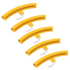 5 PCS 20 CM Yellow Tire Rim Protectors Fit For Most Of Motorcycles Cars Autos