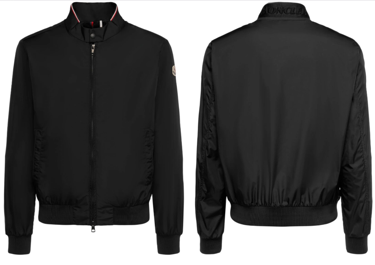 MONCLER Reppe Bomber Jacke Technical Rain Jacket Parka Blouson S