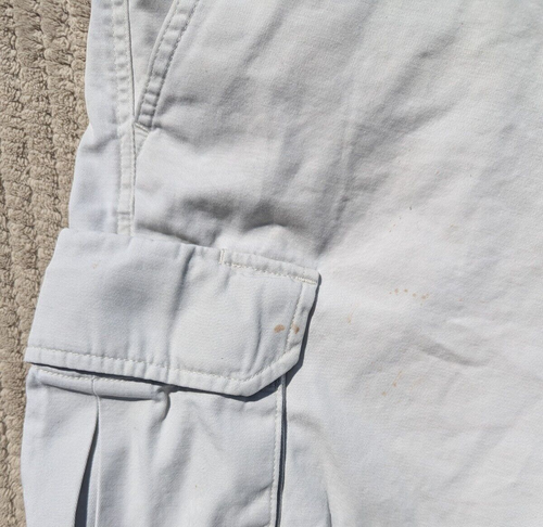 Docker's Originals 100% Cotton Pleated Cargo Light Gray Shorts- Size 40 - Picture 7 of 8