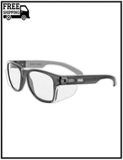 MAGID Gemstone Y50 Performance Anti-Fog Safety Glasses with Side Shields, Clear 