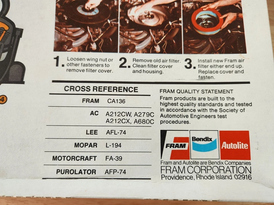 Marco de filtro de aire CA136 Foto 4 de 4