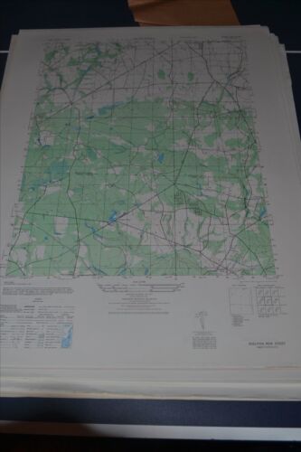 1940 Mapa de ratón del ejército Adelphia Nueva Jersey (como USGS) 6164 III NE - Imagen 1 de 1