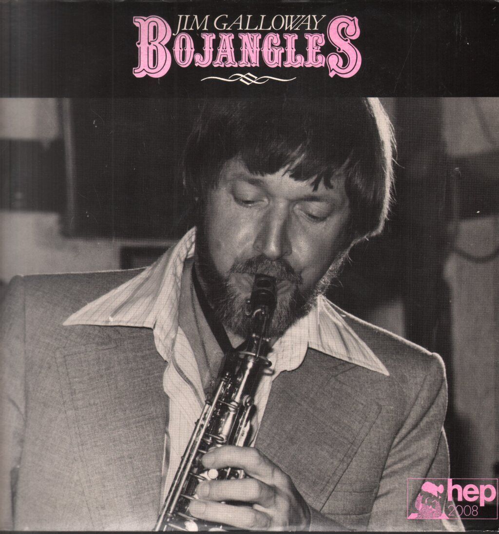 Jim Galloway Mr. Bojangles LP vinyl UK Hep  (3) 1981 HEP2008