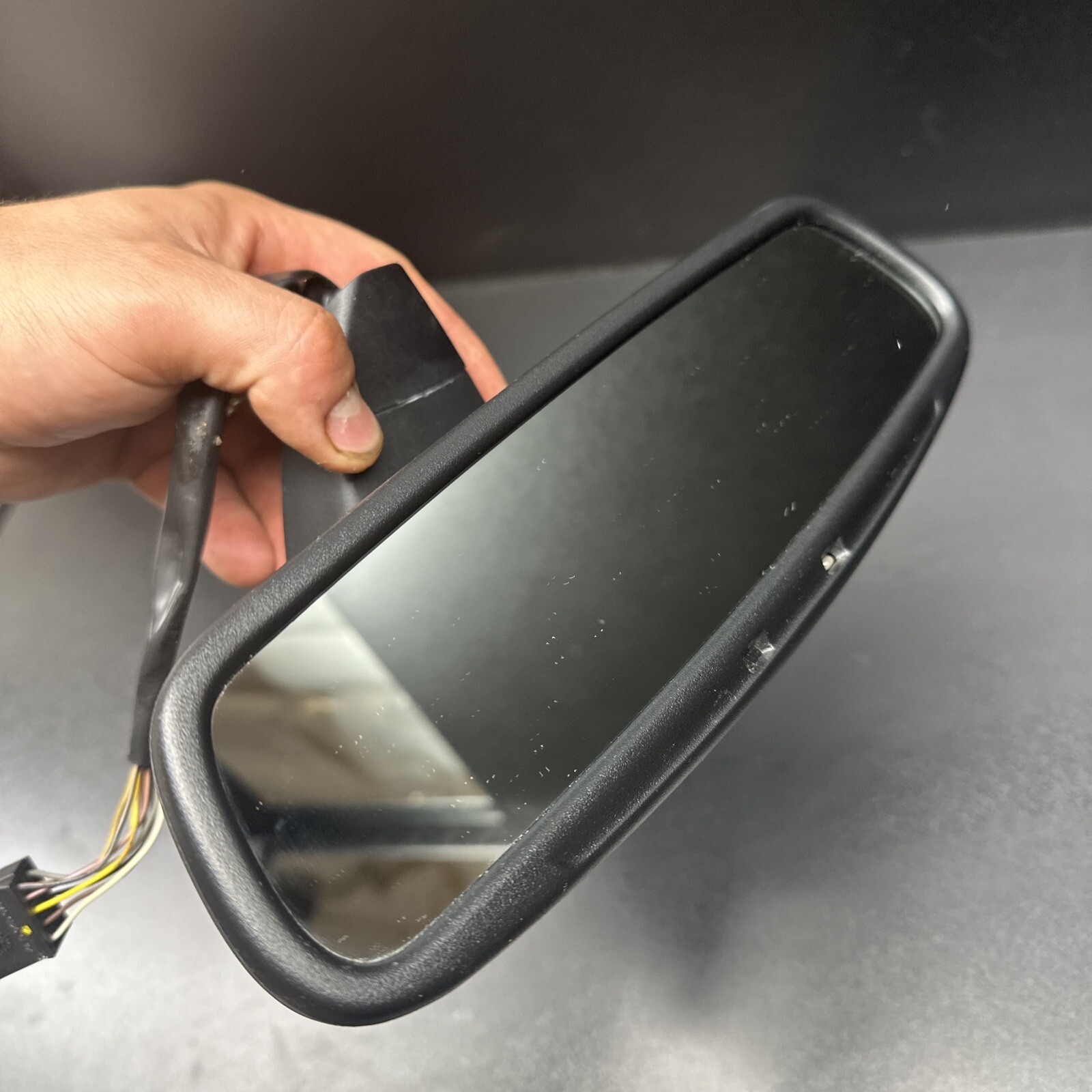 REAR VIEW MIRROR ASSEMBLY W TRIM 04-12 MASERATI QUATTROPORTE GRANTURISMO OEM