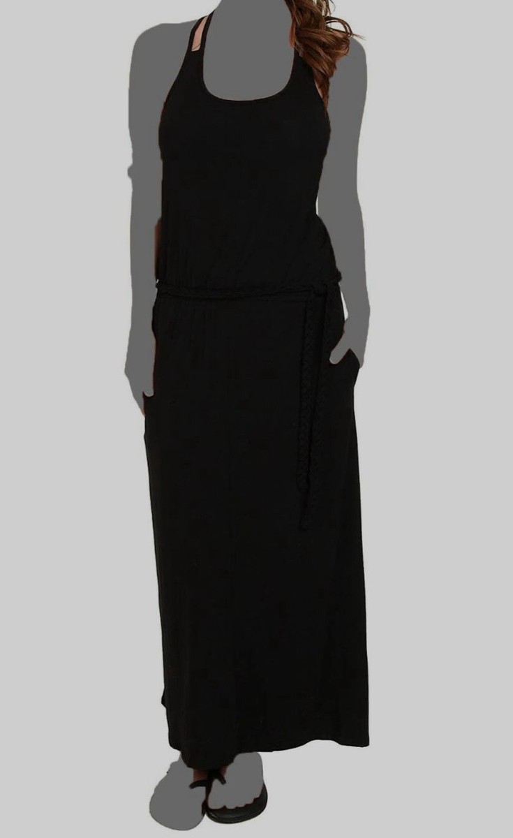 ● THE NORTH FACE ● Women's Anytime Maxi Dress - Black $80 The North Face Women's Black Stretch Sleeveless Scoop