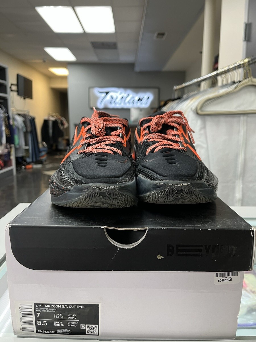 Size 7 - Nike Air Zoom GT Cut EYBL - Black Hyper Crimson