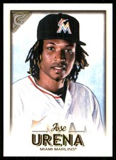 Jose Urena 2018 Topps Gallery #82 Marlins MLB READ FREE SHIPPING AutographDen