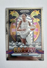 2025 Panini Prizm WNBA - Groovy A'ja Wilson #1