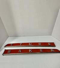 1955 1956 Studebaker Truck Front Side Hood Emblem Badge 1955 1956 Studebaker Truck Front Side Hood Emblem Badge