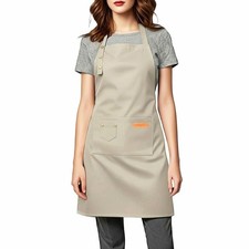 Kitchen Cooking Apron Women Men WaterResistant Artist Barista Baking Work Bib