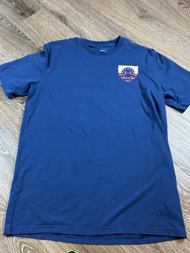 Under Armour Brave And Free Eagle Logo T Shirt Size Mens Medium USA - Picture 3 of 7