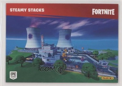 2020 Panini Fortnite Series II Maps Steamy Stacks #M11 0w8