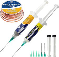 Solder Paste Sn63/Pb37 30G  No Clean Soldering Flux 10Cc for Electronic Sold