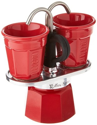 Bialetti - Mini Express Kandinsky: Moka Set includes Coffee Maker 2-Cups (2.8