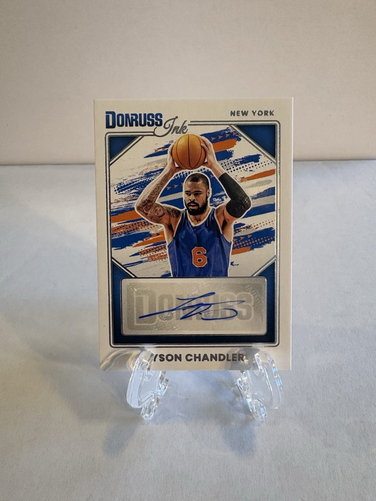 2025-26 Panini Donruss - Tyson Chandler #INK-TYS Donruss Ink Auto (Z)
