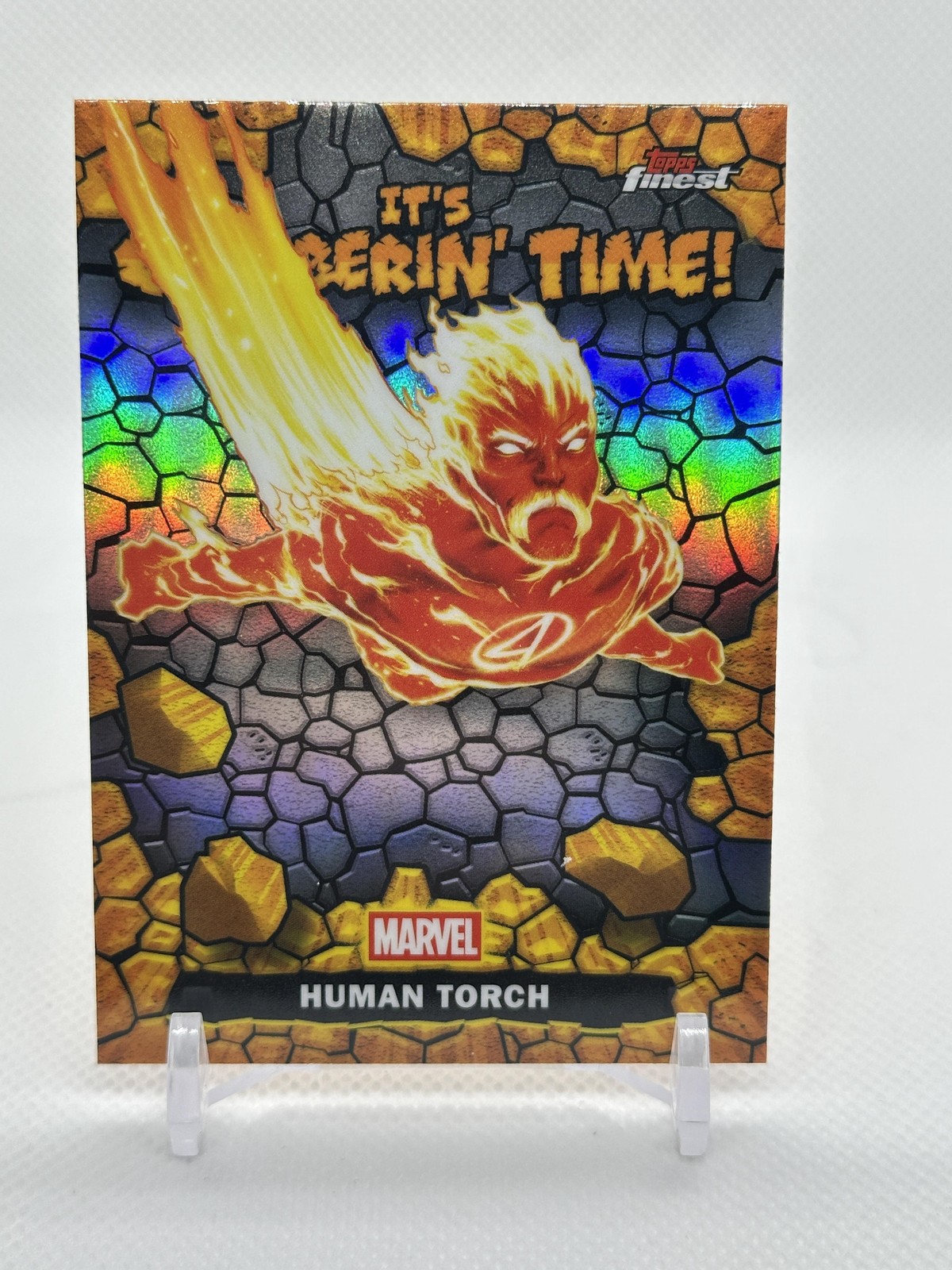 2026 Finest Fantastic Four #CT-08 Human Torch Clobberin’ Time