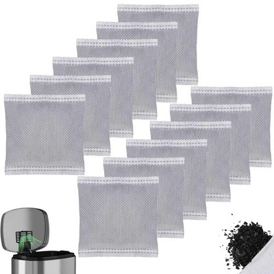 12PCS Charcoal Odor Absorber, Household Activated Charcoal Odor Absorber, Bamboo
