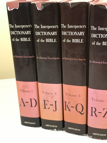 The Interpreter's Dictionary of the Bible Complete 5-Volume Set 1962/1976 - Picture 3 of 21