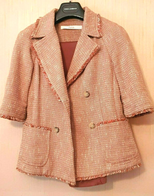 JUCCA Damen Anzug Jacke Hose Made in Italy Größe 40 - 42 / S 