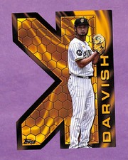 2025 Topps Series 2 Yu Darvish K-Zone (Backwards K) SSP Die-Cut #KZSP-23