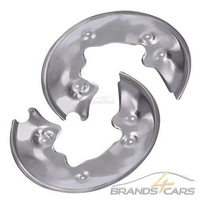 ATEC 2x ANKERBLECH FÜR BREMSSCHEIBE HINTEN FÜR AUDI A4 8K B8 BJ 07-16 A5 8T