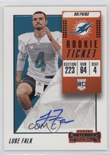 2018 Panini Contenders Rookie Ticket/Rookie Ticket Variation Luke Falk Auto 0jd0