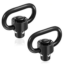 Tactical QD Sling Swivel Quick Detach Mount Ring 20mm Rail AR15 2PCS