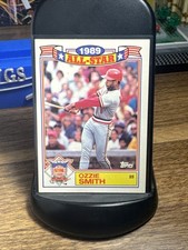 1990 Topps Rack Pack Glossy All-Stars Ozzie Smith #5 HOF 11rv